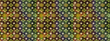 Sevimli çiçek arka plan. Küçük çiçekte dikişsiz desen. Raster illüstrasyon. Güzel kumaş deseni.