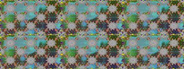 Mavi renkli çiçekler. Çiçeksiz desenli arka plan. Tişört baskısı için çiçek boyama rasteriName.