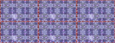 El çizimi çiçekli, pürüzsüz bir desen. Menekşe arkaplanda. Tekstil, kumaş, ambalaj, hatıra defteri için hoş bir çiçek arkaplanı. Çocuksu tasarım.