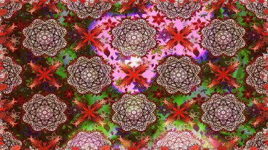 Çiçek tasarımı için inanılmaz bir kolaj cenneti tarzı. Parlak çiçekli kolaj çiçekleri kahverengi ve nötr. Çiçekli zambaklar dikişsiz arkaplan.