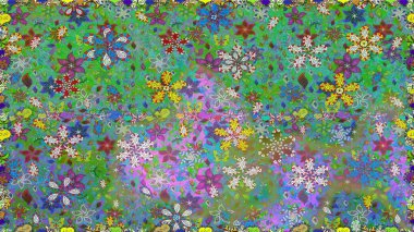 Raster güzel kumaş deseni. Soyut zerafet çiçek arka plan ile seamless modeli.