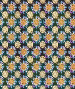 Yazdır. Güzel, pürüzsüz bir desen. Renkli Yaz Temalı Kusursuz Arkaplan. Güzel kumaş deseni. Düz Çiçek Elementleri Tasarımı. Raster çiçekli arka plan.