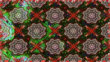 Paisley el çizimi elementler. Fantezi çiçekli kusursuz desen, doğal duvar kağıdı, çiçek desenli kıvrım çizimi. Ev dekoru.