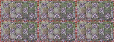 Organik motif arka planı. Kusursuz desen. Raster illüstrasyonu. Ultraviyole kumaş deseni.