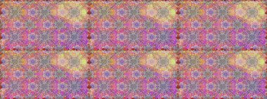 Ultraviyole kumaş deseni. Kusursuz desen. Raster illüstrasyonu. Organik motif arkaplanı.