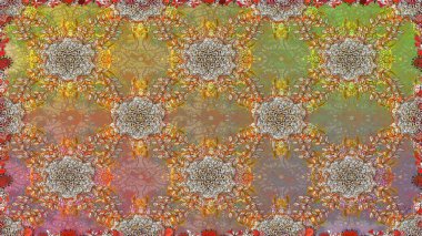 Kusursuz. Çiçekli bahar çiçekleri. Küçük çiçekte güzel bir desen. Küçük renkli çiçekler. Motley illüstrasyonu. Moda baskıları için zarif bir şablon.