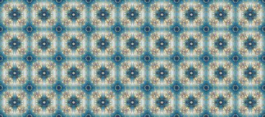 Damask arkaplanı. Altın element mavi, gri ve nötr renklerde. Barok tarzında altın çiçekli süs. Altın çiçekli, pürüzsüz desen.