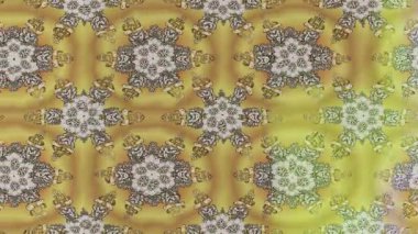 Renkli unsurlarla hareketli arka plan görüntüleri. Çiçekler. Eski model. Bayrak tarzı. Video kaydı. Şablon. Döngü. Kusursuz.. 