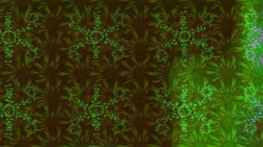 Renkli unsurlarla hareketli arka plan görüntüleri. Çiçekler. Eski model. Bayrak tarzı. Video kaydı. Şablon. Döngü. Kusursuz.. 