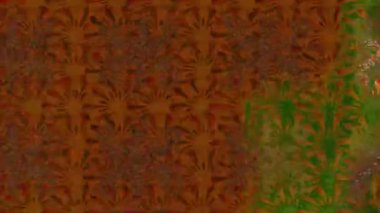 Renkli unsurlarla hareketli arka plan görüntüleri. Çiçekler. Eski model. Bayrak tarzı. Video kaydı. Şablon. Döngü. Kusursuz.. 