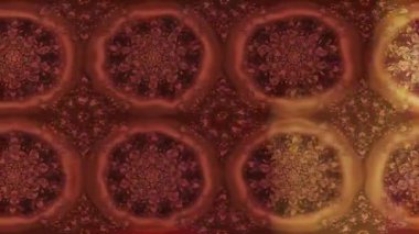 Renkli unsurlarla hareketli arka plan görüntüleri. Çiçekler. Eski model. Bayrak tarzı. Video kaydı. Şablon. Döngü. Kusursuz.. 