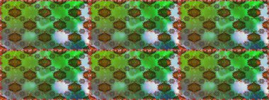 Asya tekstil tarzında. Raster illüstrasyonu. Renkli Bahar Temalı Kusursuz Arkaplan. Güzel kumaş deseni. Kusursuz çiçek deseni. Düz Çiçek Elementleri Tasarımı.