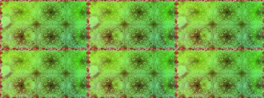 Raster illüstrasyonu. Kusursuz çiçek deseni duvar kâğıdı olarak kullanılabilir. Yeşil renkte çiçekler.