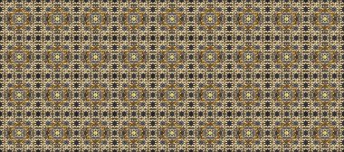 Duvar kâğıdı barok, İspanyol kumaşı. Şık bir grafik desen. Kusursuz raster arka plan. Çiçek deseni. Gri, bej ve kahverengi renklerde altın elementler.