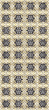 Seamless vintage pattern on gray, beige and neutral colors with golden elements. Golden seamless pattern on gray, beige and neutral colors with golden elements. Christmas, snowflake, new year.
