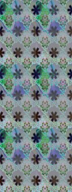 Flower composition. Floral collage. Nice pattern in the small flower. Nature. -gray flowers. Floral background. Raster pattern.