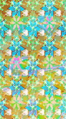 Küçük, tarafsız çiçeklerde oldukça eski bir besin torbası deseni. Tekstil, kumaş, kapaklar, duvar kağıtları, baskı, paket, koleksiyon defteri, örgü, dekupaj için çiçek arkaplanı..