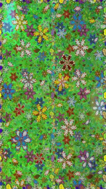 Raster deseni. Küçük çiçekte güzel bir çiçek deseni var. Çiçekli, suluboya desenli kusursuz çiçek deseni.