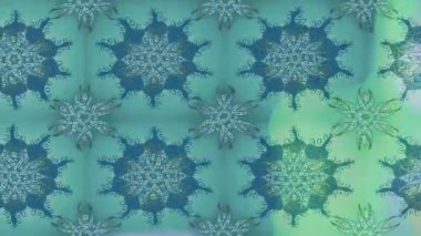 Renkli unsurlarla hareketli arka plan görüntüleri. Çiçekler. Eski model. Bayrak tarzı. Video kaydı. Şablon. Döngü. Kusursuz.. 