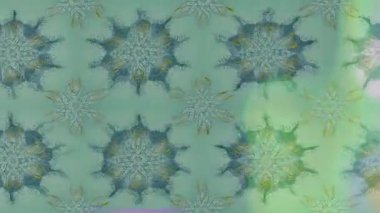 Renkli unsurlarla hareketli arka plan görüntüleri. Çiçekler. Eski model. Bayrak tarzı. Video kaydı. Şablon. Döngü. Kusursuz.. 