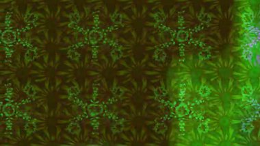 Renkli unsurlarla hareketli arka plan görüntüleri. Çiçekler. Eski model. Bayrak tarzı. Video kaydı. Şablon. Döngü. Kusursuz.. 