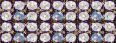 Güzel kumaş deseni. Güzel suluboya yaz çiçekleri deseni..