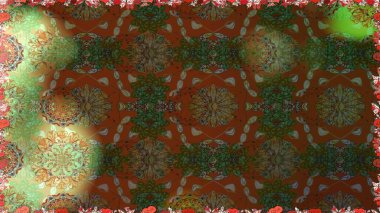 Güzel kumaş deseni. Çiçek arka plan. Kesintisiz tarama deseni.