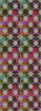 Çiçek arka plan. Sorunsuz raster desen. Güzel kumaş deseni.