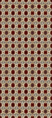 Paisleys zarif çiçek desenli arkaplan duvar kâğıdı çizimi. Klasik stil, güzel, modern, üç boyutlu sanat eseri, altın ve kahverengi, bej ve gri desenli çiçek yaprakları ve süslemeleri..