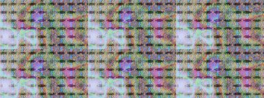 Raster illüstrasyonunda kusursuz çiçek deseni. Tarafsız ve mavi renkte çiçekler.