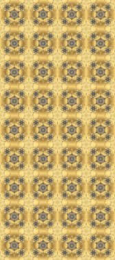 Bej, sarı ve kahverengi renklerde klasik, klasik, kusursuz desenler. Barok tarzında kusursuz bir doğulu süsü..