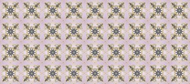 Traditional orient ornament. Seamless pattern on neutral, beige and gray colors with golden elements. Classic vintage background. Classic raster golden seamless pattern.