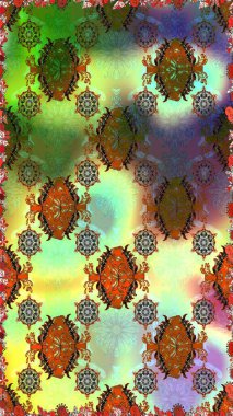 Suluboya çiçek elemanları büyük kümesi. Raster sevimli suluboya Dikişsiz çiçek deseni. Kartlar, davetiyeler, tarih kartları ve daha birçok tasarruf için kullanılabilir.