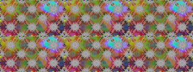 Raster suluboya çiçek deseni, narin çiçekler, gri çiçekler, tebrik kartı şablonu. Güzel kumaş deseni.