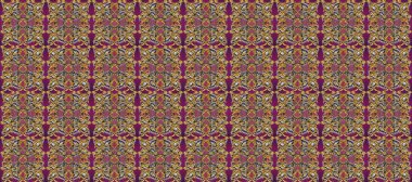 Kusursuz soyut bir arkaplan. Raster illüstrasyonu. Oriental raster klasik mor, gri ve kahverengi ve altın desenli.