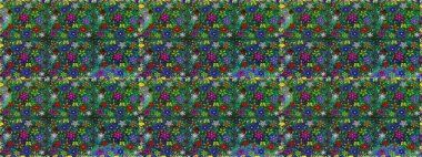 Sabıka fotoğraflarında, bebek kıyafetlerinde, duvar kâğıtlarında, paket kutularında falan kullanılabilir. Zarif, parlak ve kusursuz yeşil çiçek deseni tasarımı.