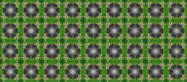 Christmas, snowflake, new year 2019. Seamless vintage pattern on gray, green and neutral colors with golden elements.