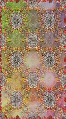 Nature. Flower composition. Floral collage. -brown and neutral flowers. Floral background. Nice pattern in the small flower. Raster pattern.