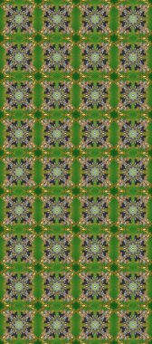 Seamless golden textured curls. Seamless pattern on brown, gray and green colors. Golden elements in oriental style arabesques. Raster golden seamless pattern.