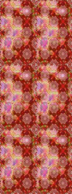 Küçük renkli çiçekler. Küçük çiçekte güzel bir desen. Çiçekli bahar çiçekleri. Moda baskıları için zarif bir şablon. Motley illüstrasyonu.