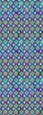 Menekşe ve mavi lale çiçekli, pürüzsüz bir desen. Paket kağıdı için en iyisi. Doğal kozmetik ürünleri, parfüm, çiçekçi dükkanı için bahar ihalesi tasarımı. Karşılama ya da düğün geçmişi olarak kullanılabilir.