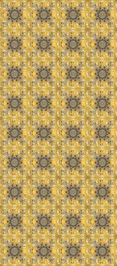 Lüks, kraliyet ve Viktorya dönemi konsepti. Süslü dekorasyon. Sarı, bej ve kahverengi renklerde altın desenli altın elementler. Raster klasik barok çiçeksiz altın desenli..