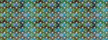 Renkli Yaz Temalı eskiz kalıbı. Raster Illustrasyon 'daki Çiçek Deseni' nin son moda çizimi. Düz Çiçek Elementleri Tasarımı. Güzel kumaş deseni.