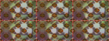 Eski usul. Tomurcukları çiçek olan sevimli bir çiçek deseni. Kusursuz bir geçmişi var. Kumaş, tekstil, duvar kağıdı baskısı için. Raster. Raster illüstrasyonu.