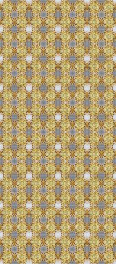 Gri, nötr ve bej renklerde altın elementlerle kusursuz desen. Klasik klasik klasik arka plan. Geleneksel oryantasyon süsü. Klasik altın pürüzsüz desen.