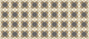 Tarafsız, bej ve gri renklerde altın elementlerle pürüzsüz bir desen. Şam tasarım için kusursuz desen.