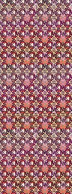 Tekstil ve kapak tasarımı için mükemmel. Kahverengi ve bej renkli çiçekler. Doodle tarzı. El çizimi dikişsiz sonbahar çiçekleri deseni. Renkli kahverengi ve bej pürüzsüz desen.