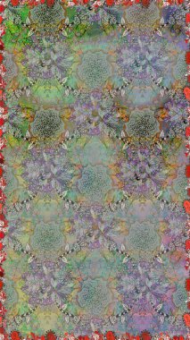 Dekorasyon ve tasarım için güzel bir desen. Suluboya desensiz çiçek buketi. Çiçeğin suluboya çizimlerinin mükemmel deseni. Ton halinde. Moda yazdırma.