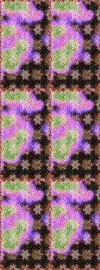 Tarafsız renklerde güzel çiçekler, suluboya desenler, duvar kağıdı, kart veya kumaş için fayanslar. Raster..