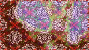 Çiçek arka plan. Sorunsuz raster desen. Güzel kumaş deseni.